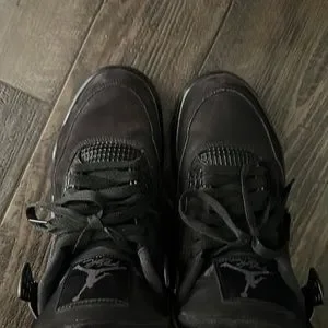 Jordan | Shoes | Black Cat 4s Used A Authentic Size 9 Men  display picture 3